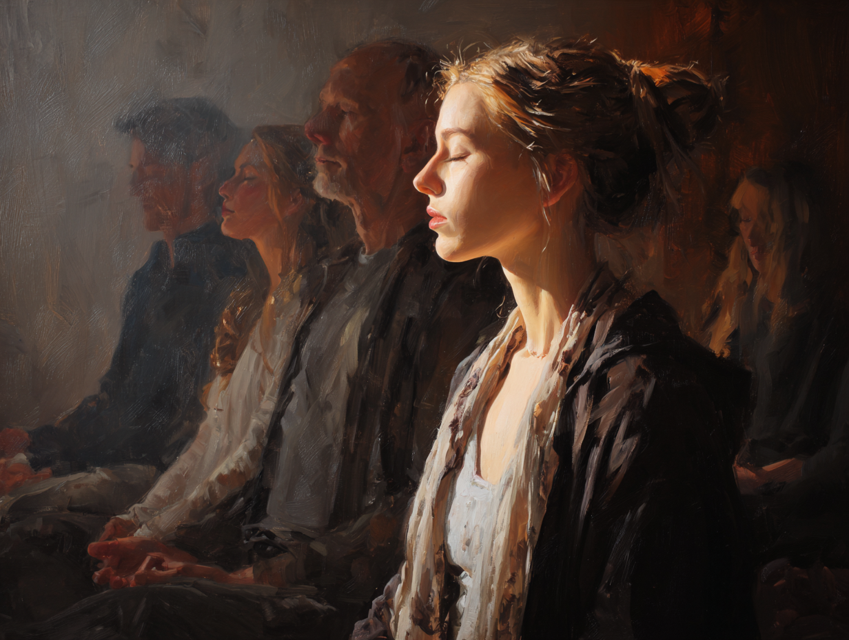 Praktyka jogi - pozycja medytacyjna